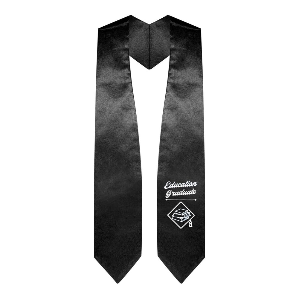 2467 Education Graduate Stole With Classic Tips Unisex Adult 62” Long